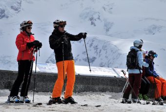 фото лыжников