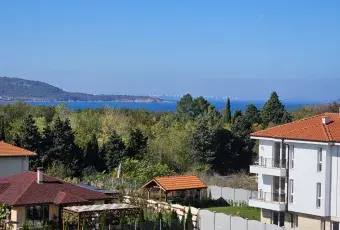 Widok na morze z balkonu