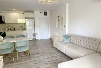 widok na salon i aneks kuchenny