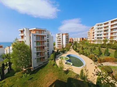 Widok na morze z balkonu