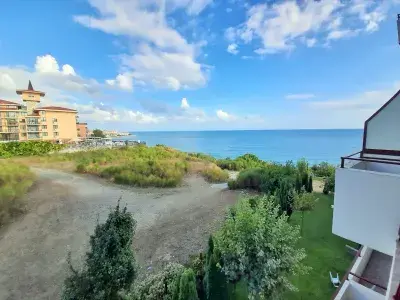 Widok na morze z balkonu / Fort Noks
