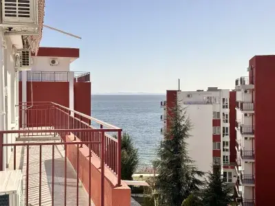 Widok na morze z apartamentu