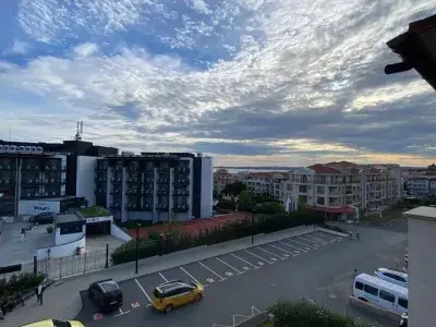 Widok z tarasu apartamentu