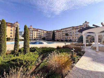 Royal Sun | Dwupokojowy apartament w prestiżowym kompleksie na Słonecznym Brzegu nad morzem