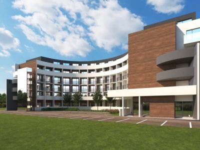 City Residence | Nowy budynek mieszkalny w centrum Słonecznego Brzegu bez opłaty eksploatacyjnej
