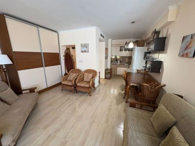 widok na salon i kuchnie 