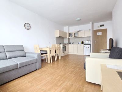 widok na salon i kuchnie