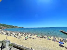 Plaża przed kompleksem