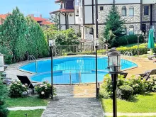 widok na basen