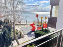 Widok na morze z tarasu