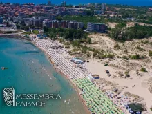 панорамный снимок курорта