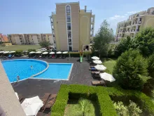 widok na basen