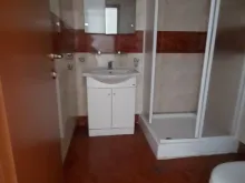 umywalka, lustro, taras, toaleta