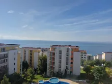 Widok na morze z tarasu