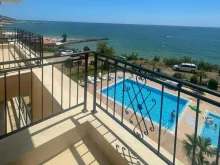 Widok na morze z tarasu w kompleksie Ipanema