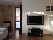Telewizor i fotel