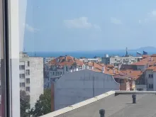Widok na morze z tarasu