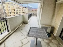 taras, stół