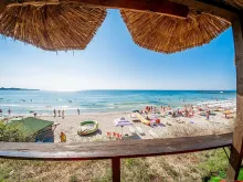 Widok na plażę i morze