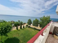 Widok na morze z balkonu