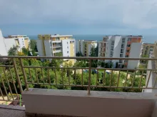 Widok na morze z tarasu