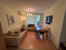 TV and sofa