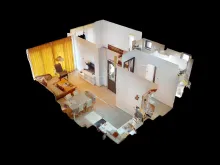 Schemat 3D mieszkania