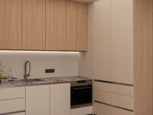 3-D wizualizacja /kuchnia