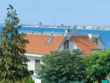 Widok na morze z balkonu