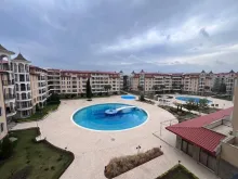 taras widok na basen