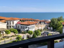 taras, widok na morze