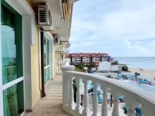Widok na morze z tarasu