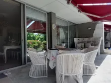 Duży taras apartamentu