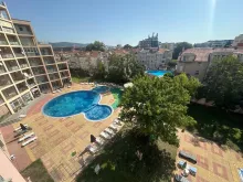 widok z tarasu mieszkania