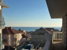 taras z widokiem na morze