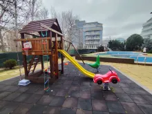 kompleks, teren, basen