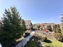 kompleks, teren, basen
