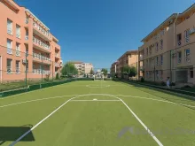 kompleks, teren, basen