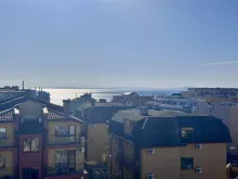 taras z widokiem na morze