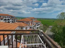 widok z tarasu na morze