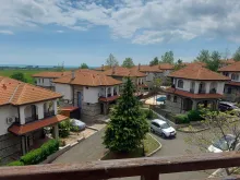 widok z tarasu na morze