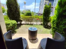 Taras z wyjściem na patio