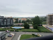 Widok na góry z balkonu