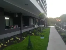 kompleks, teren, basen