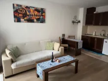 widok na salon i aneks kuchenny