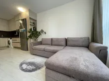 widok na salon i aneks kuchenny