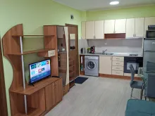 widok na salon i kuchnie
