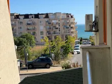 Widok na morze z balkonu Sea Gate
