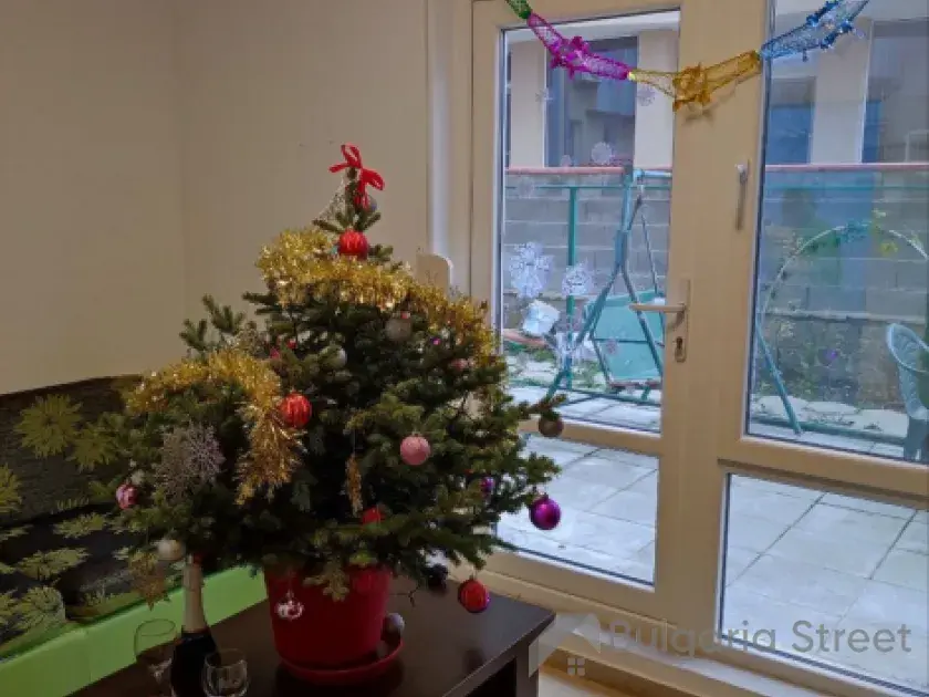 Wyjście na taras z pokoju dziennego