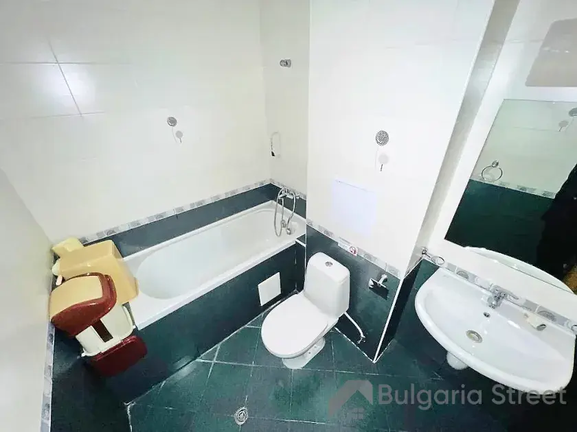 A łazienka z toaletą